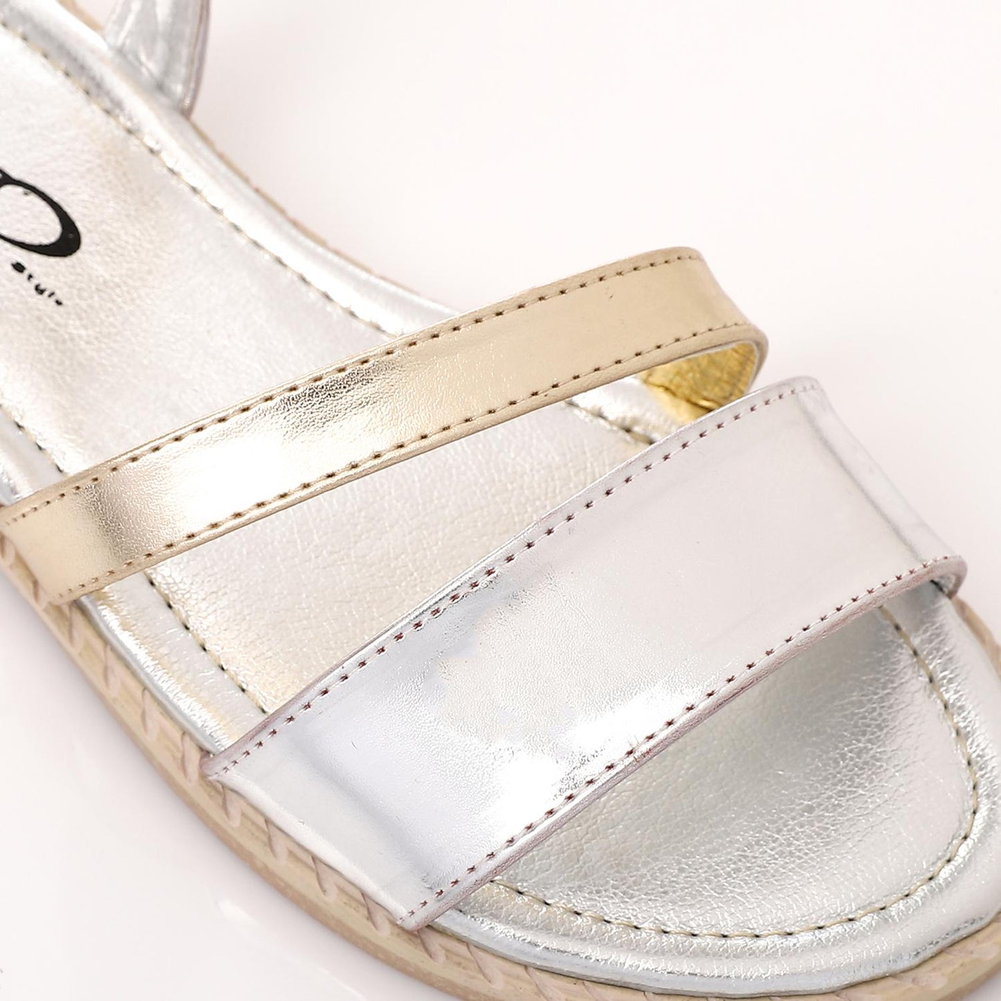 Gold Slingback Sandal for Girls