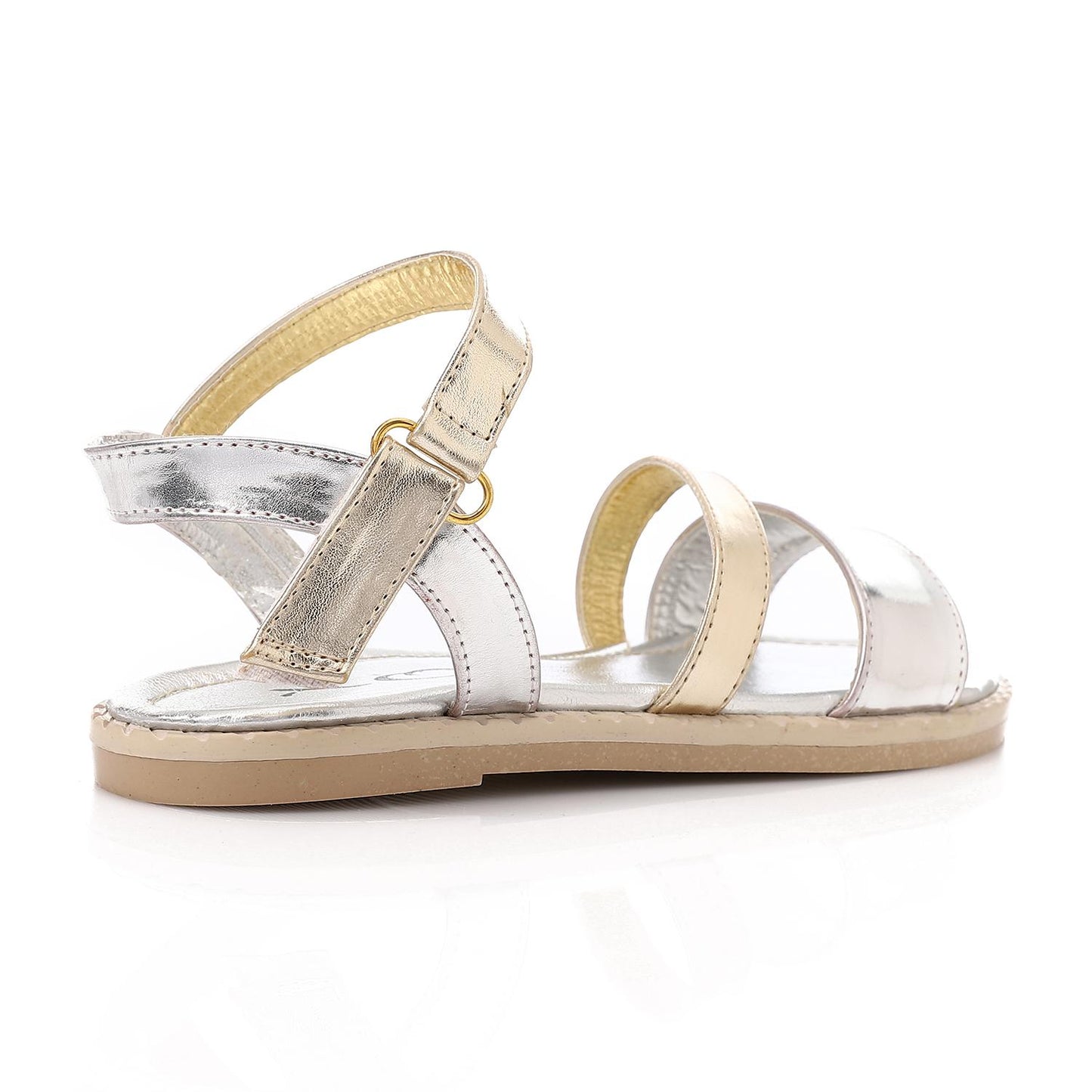 Silver Slingback Sandal for Girls