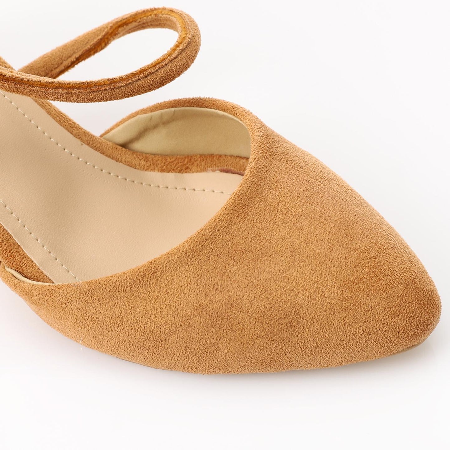 Simple Open Sides Suede Shoes