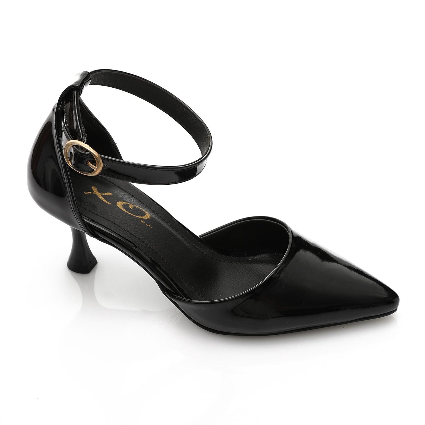 Black Elegant Verneh Leather Pump Shoes