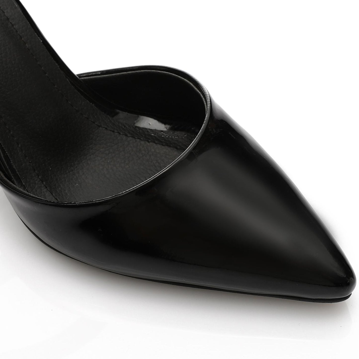 Black Elegant Verneh Leather Pump Shoes