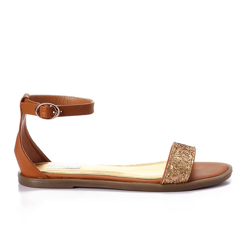 Glitter Flat Sandal