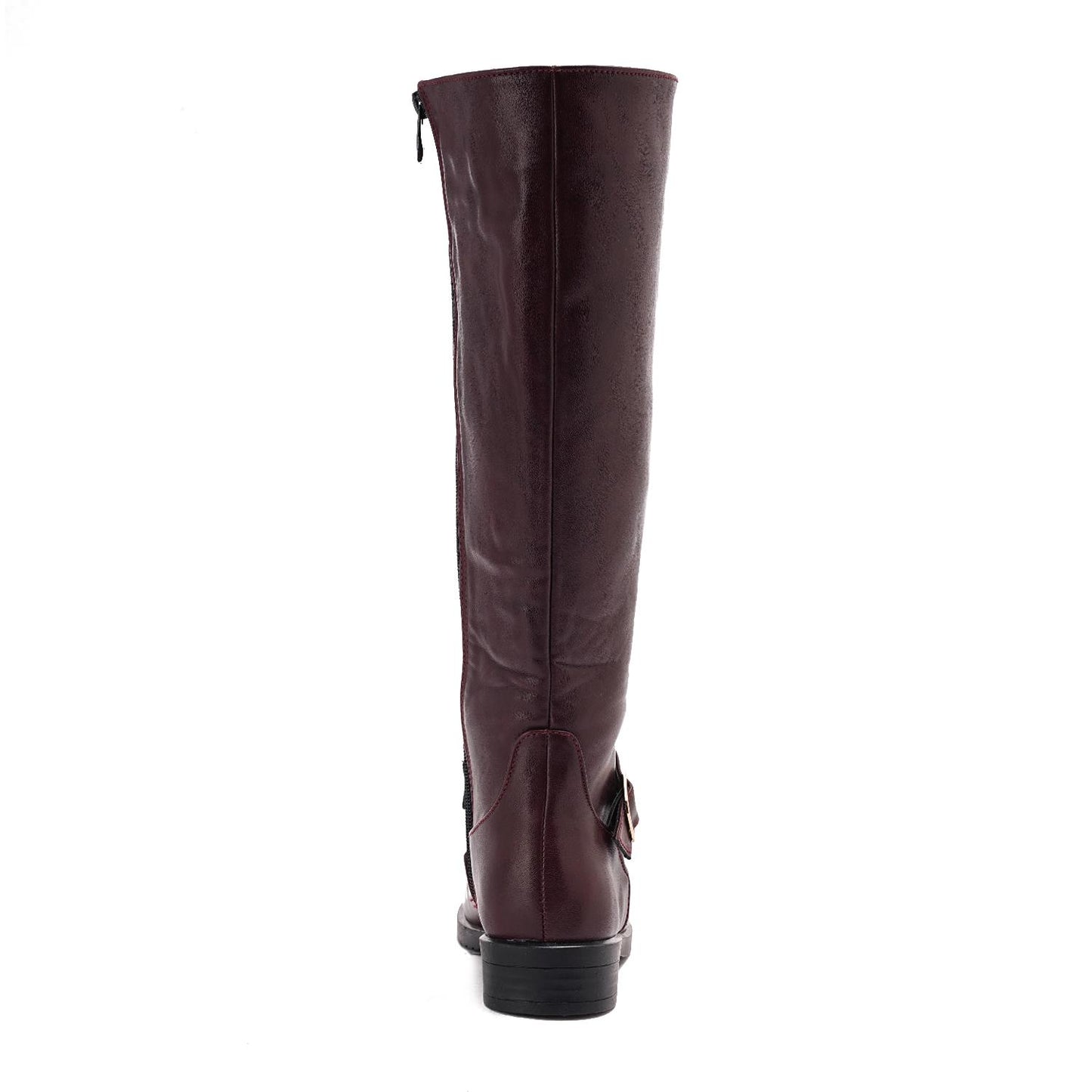 Full Zipper Knee High Boot