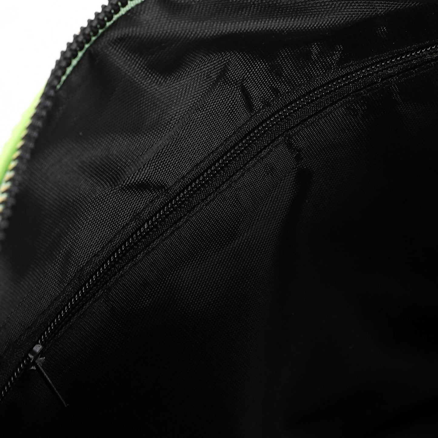 Lime Green Box Crossbody Bag with Zipper