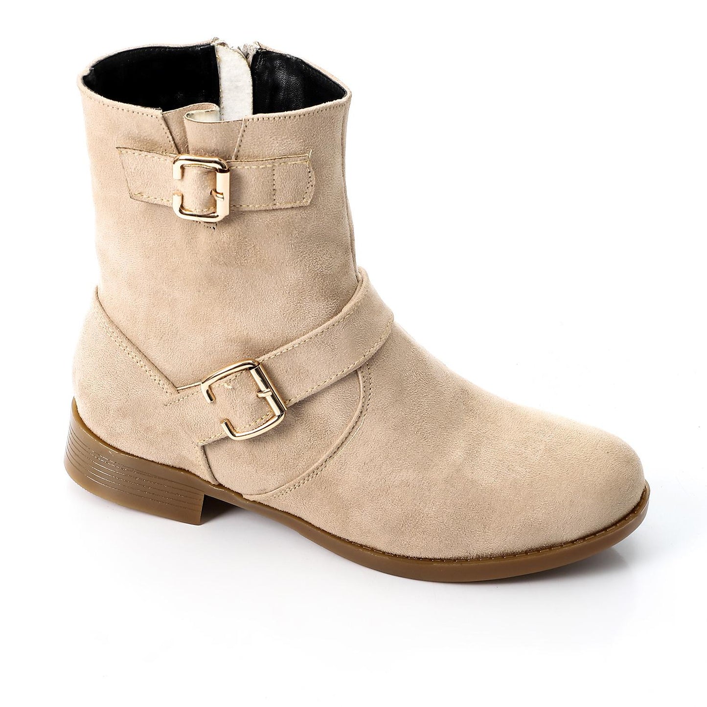 Suede Half Boot