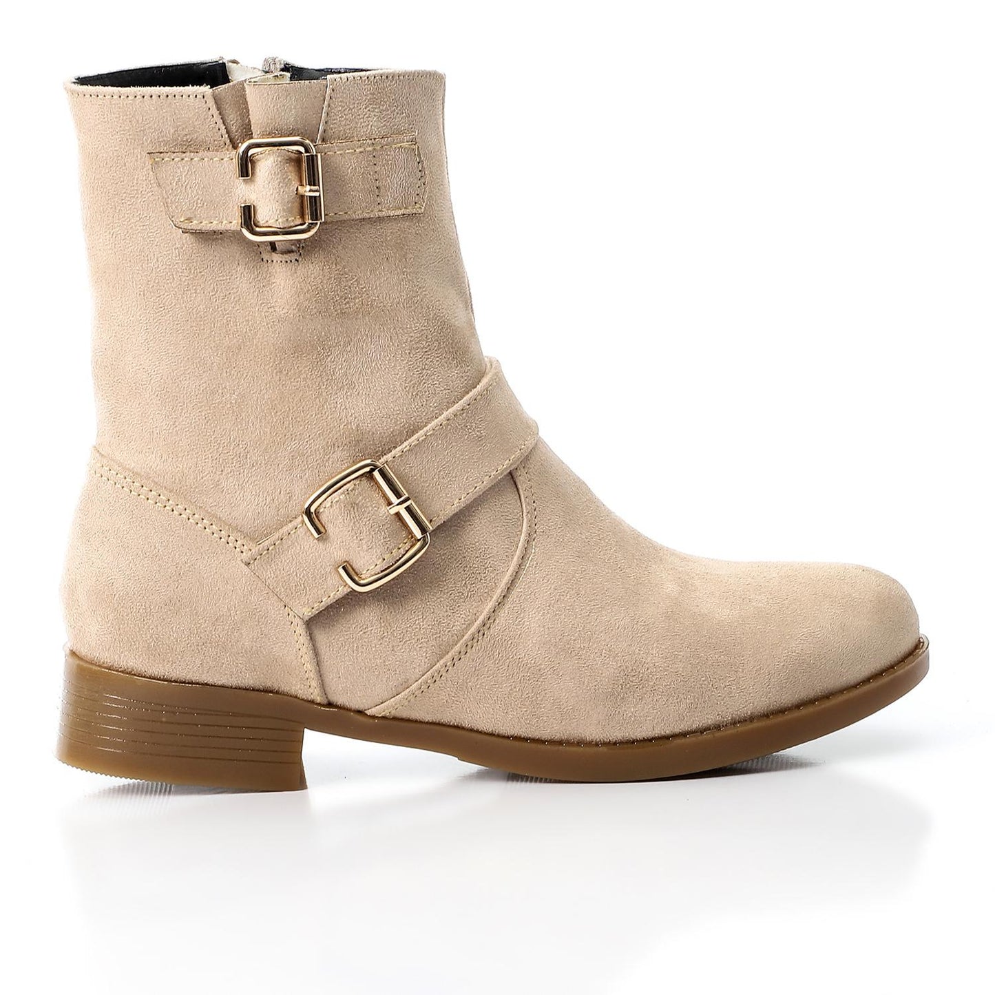 Suede Half Boot