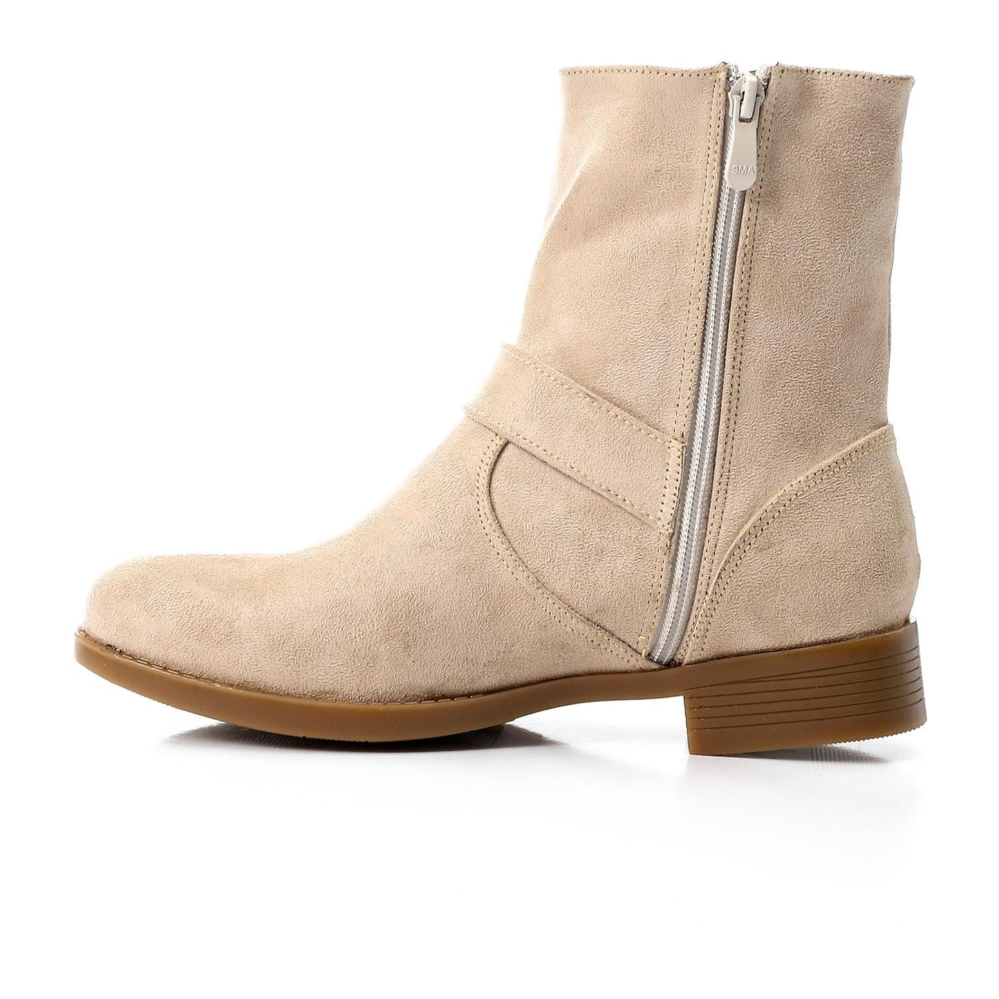 Suede Half Boot