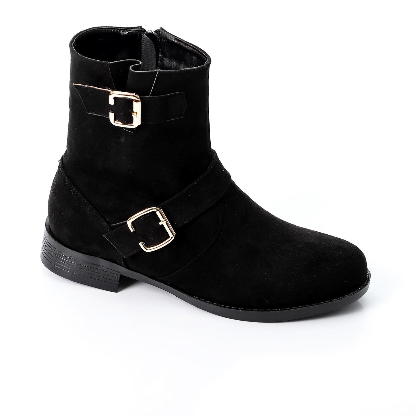 Suede Half Boot