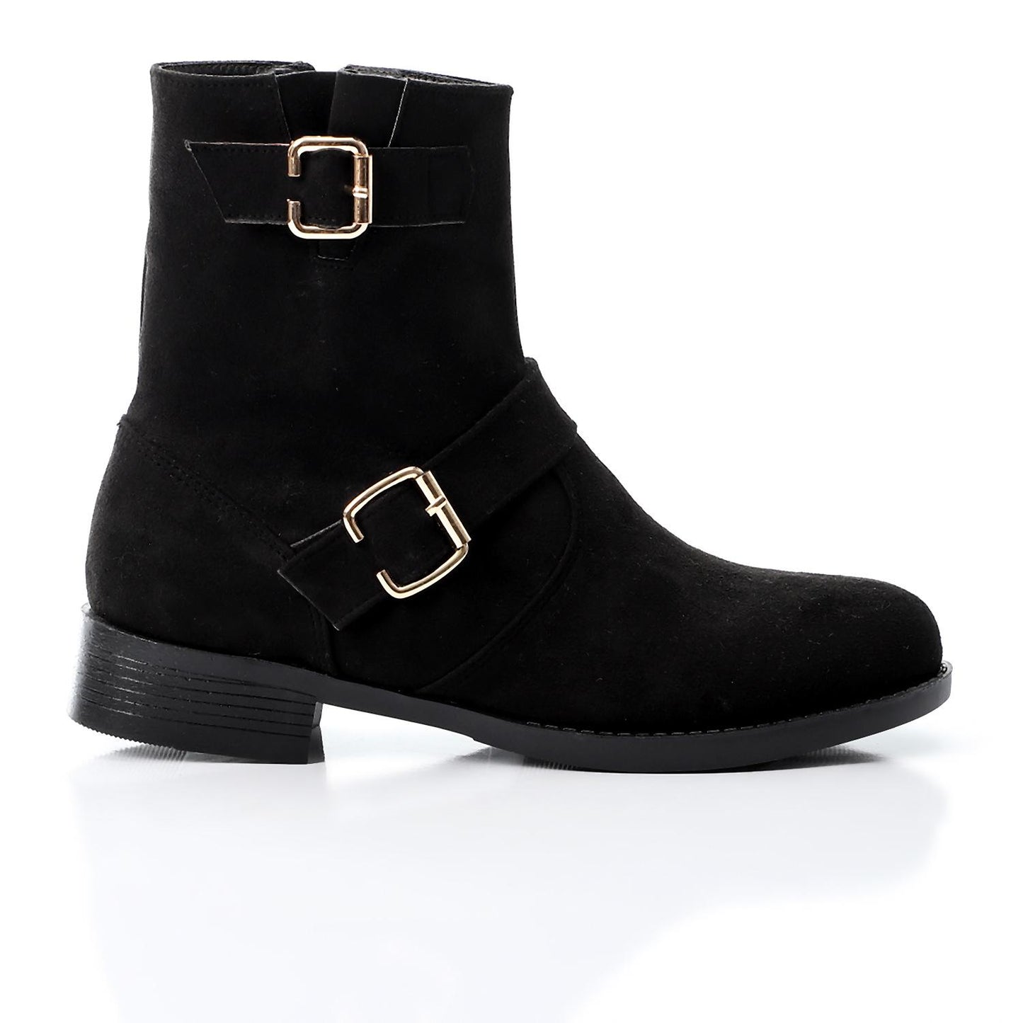 Suede Half Boot