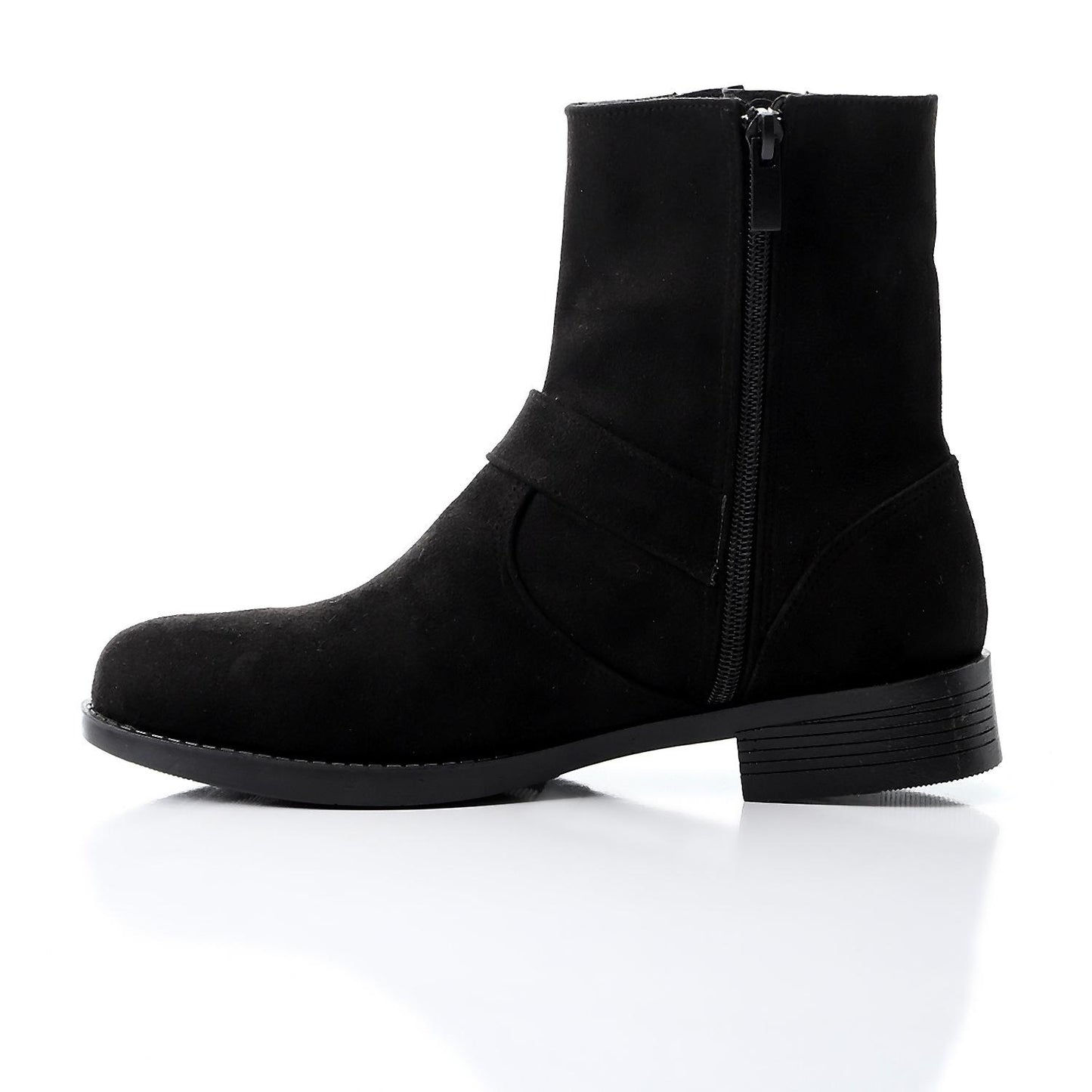 Suede Half Boot