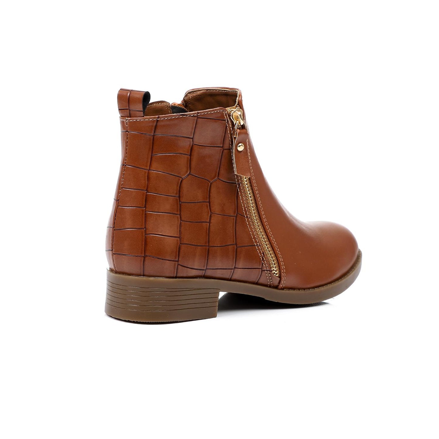 Side Zipper Ankle Boot