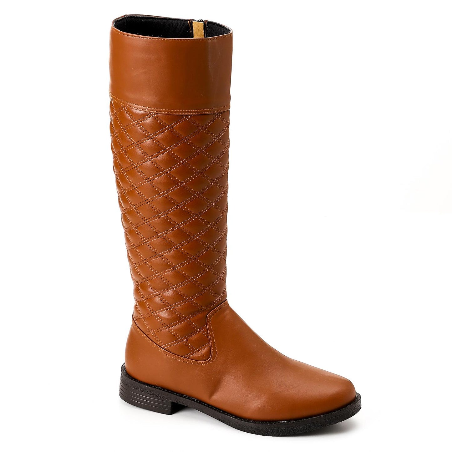 Havana Full Zipper Knee High Boot
