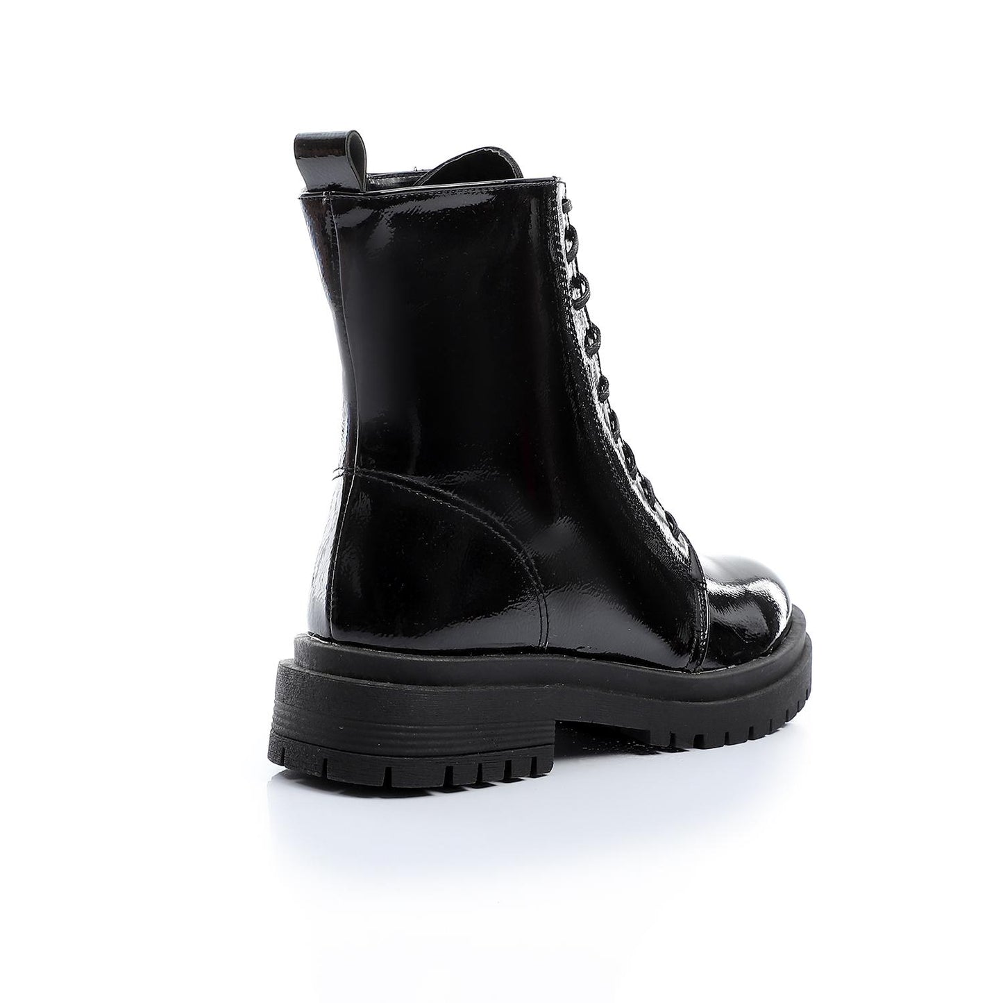Chunky Heel Verneh Half Boot