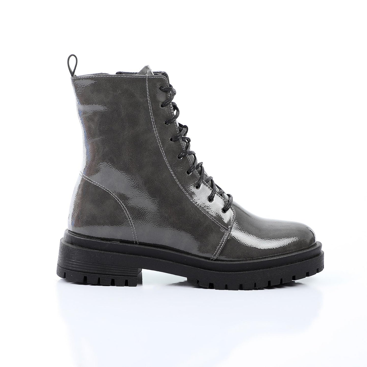 Chunky Heel Verneh Half Boot