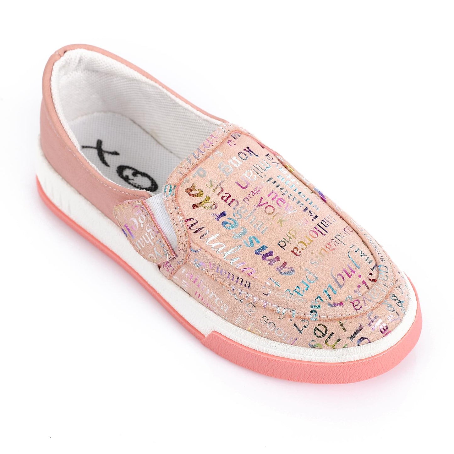 Pink Casual Slip-on Shoes for Girls