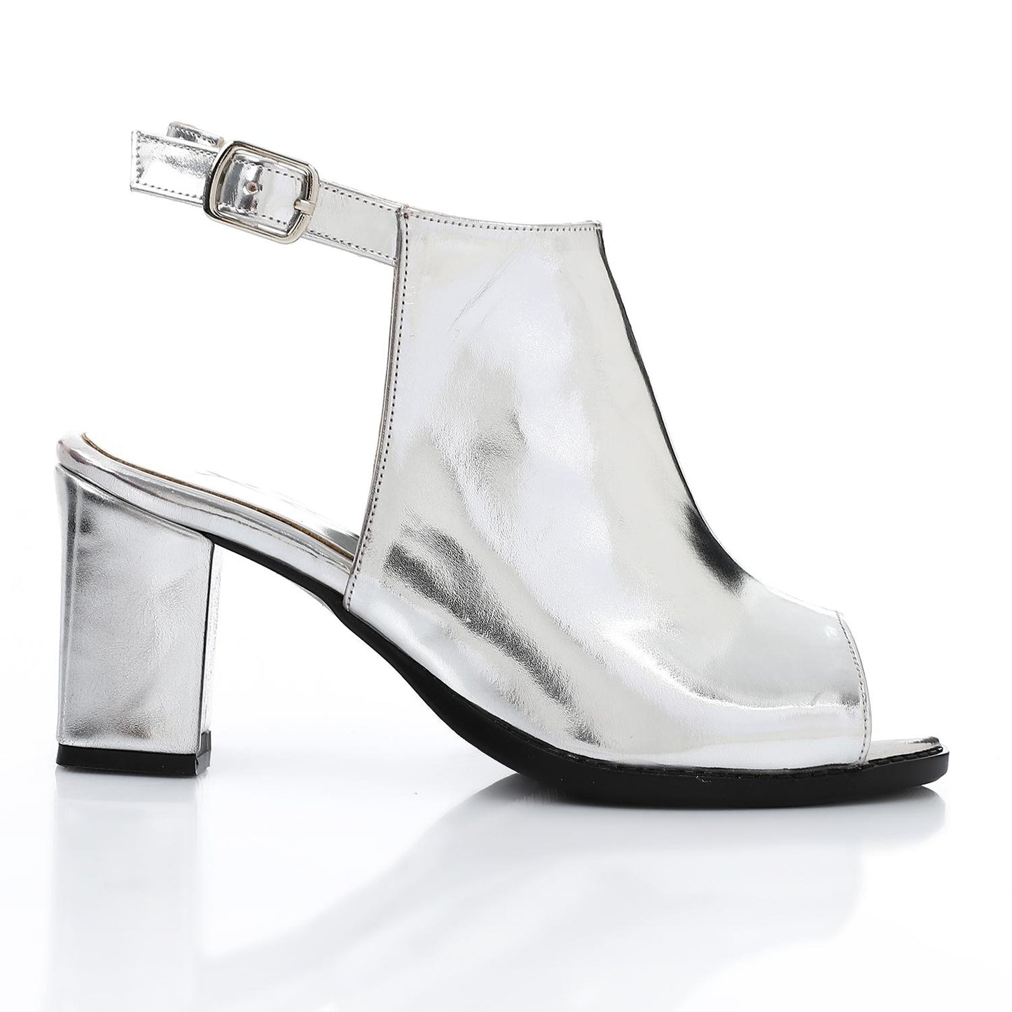 Shiny High Heel Sandal