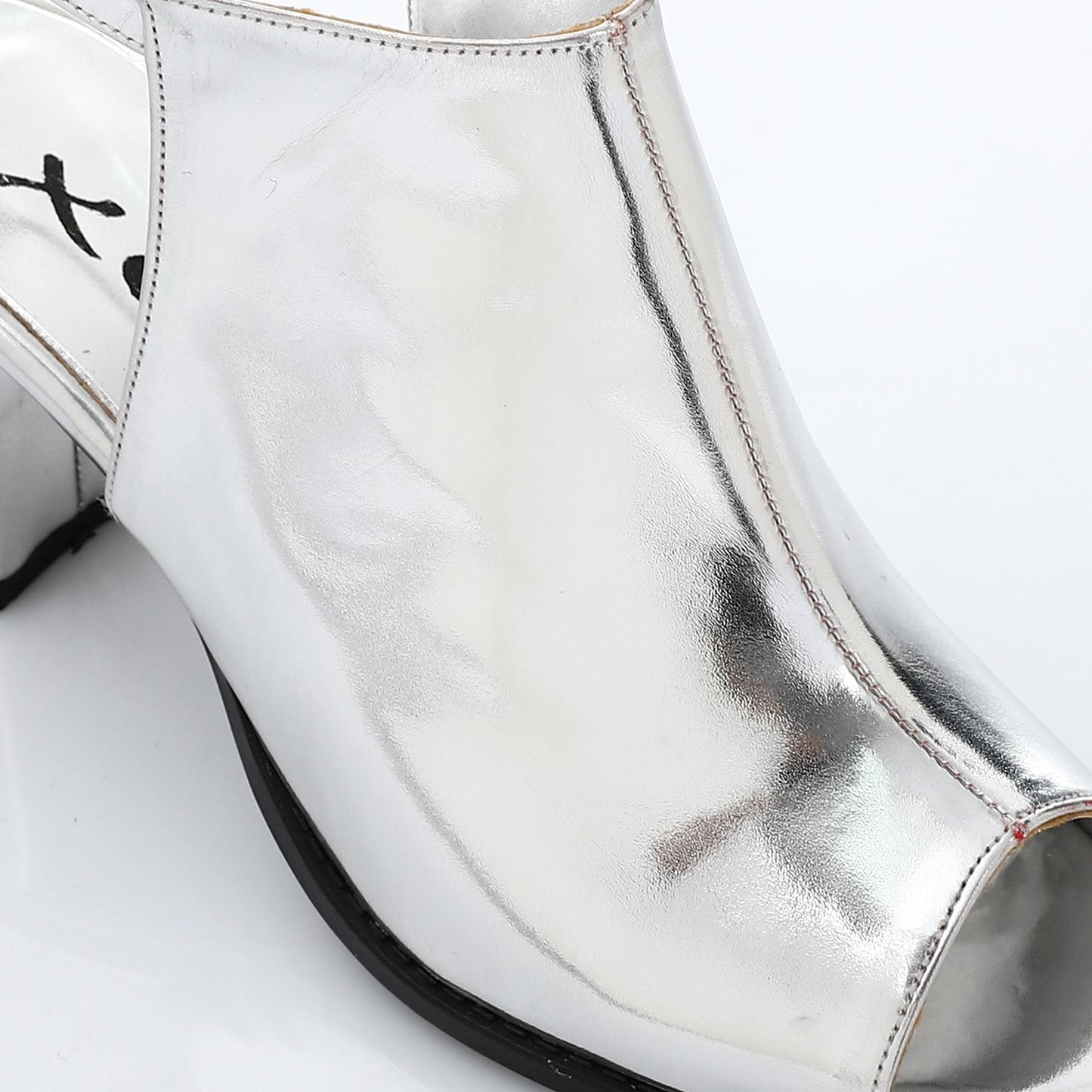 Shiny High Heel Sandal