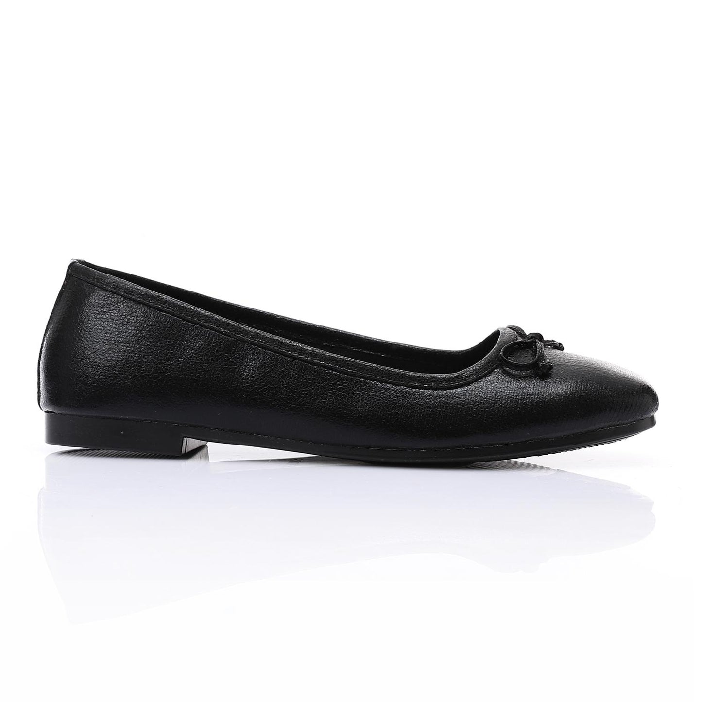 Simple Upper Bow Shiny Ballerina