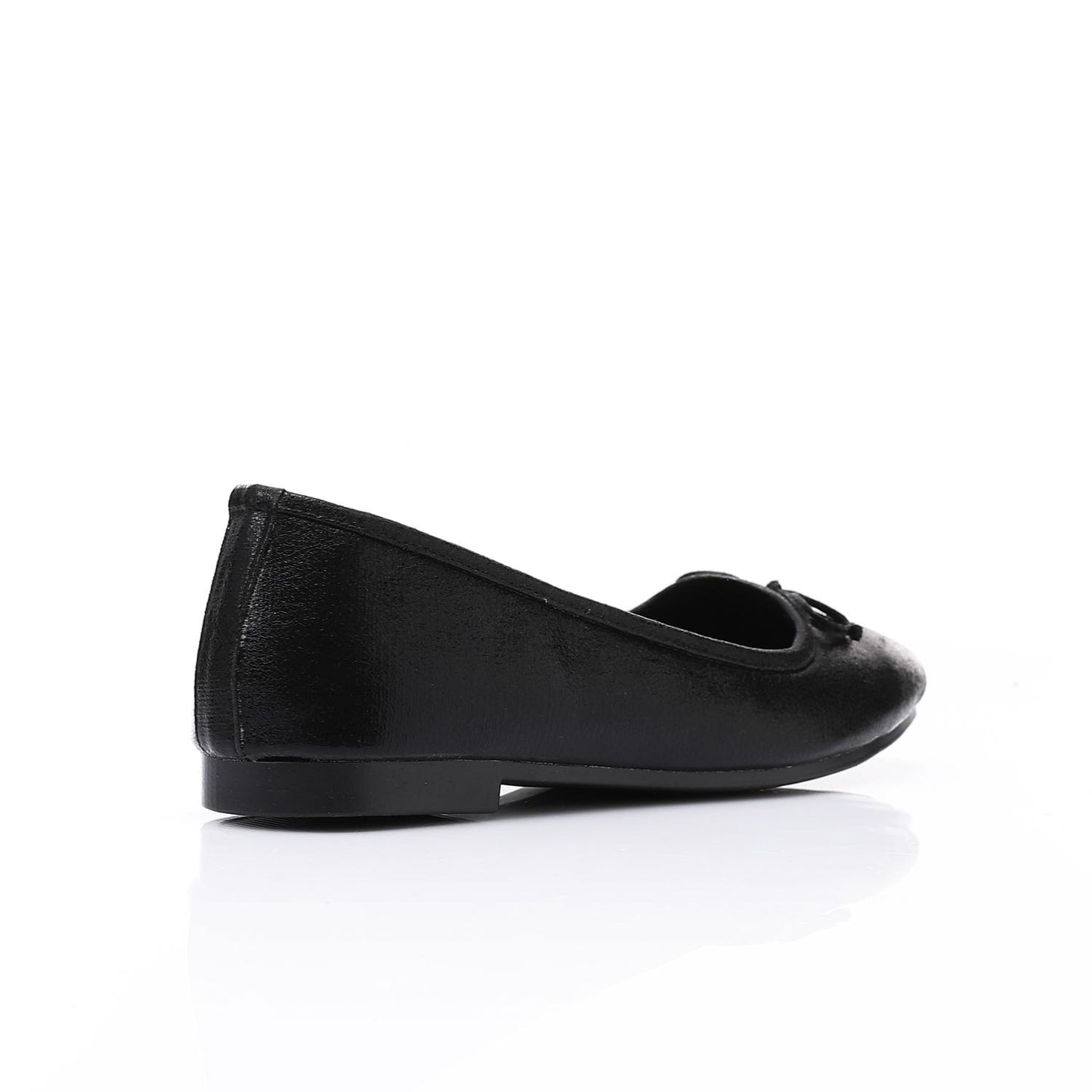 Simple Upper Bow Shiny Ballerina
