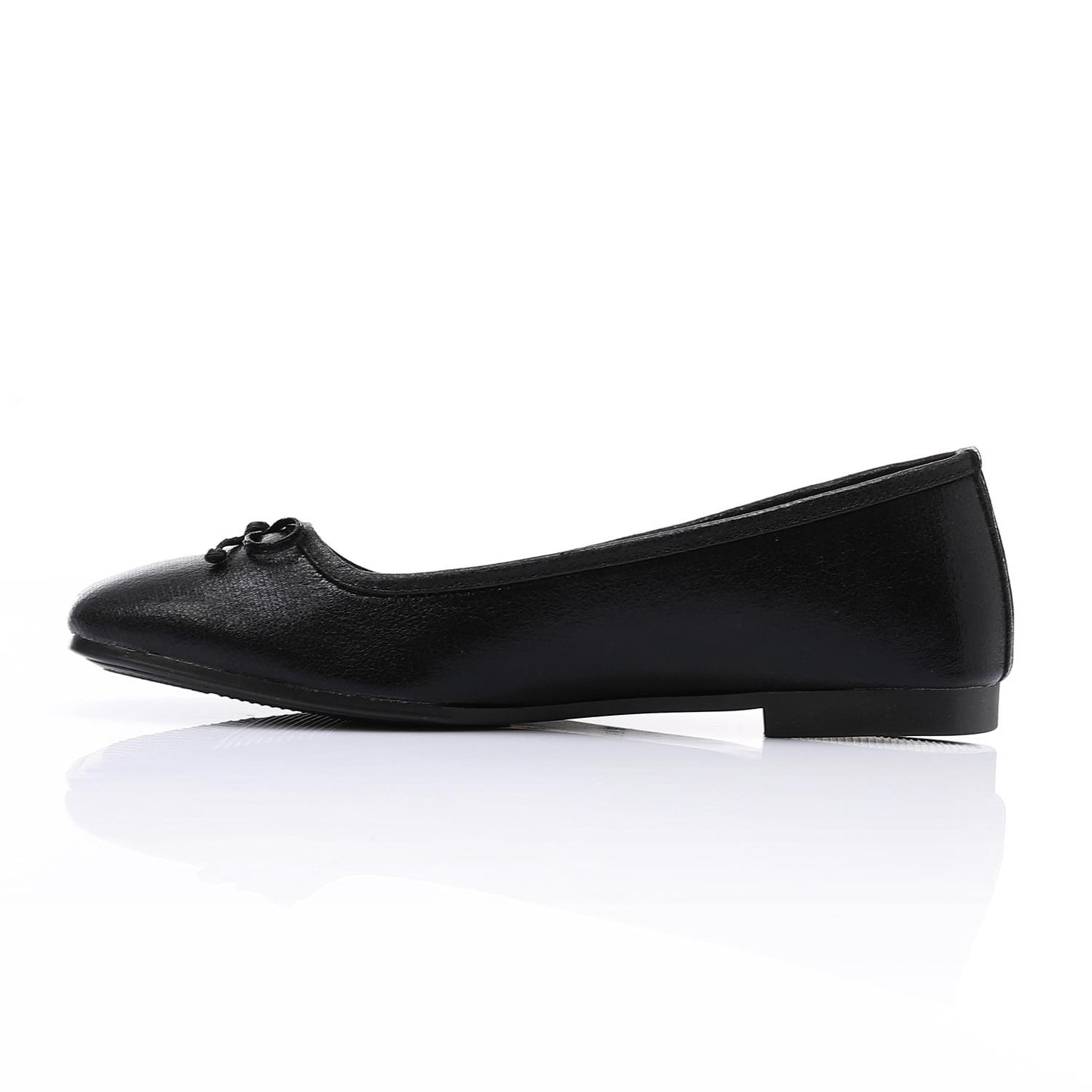Simple Upper Bow Shiny Ballerina
