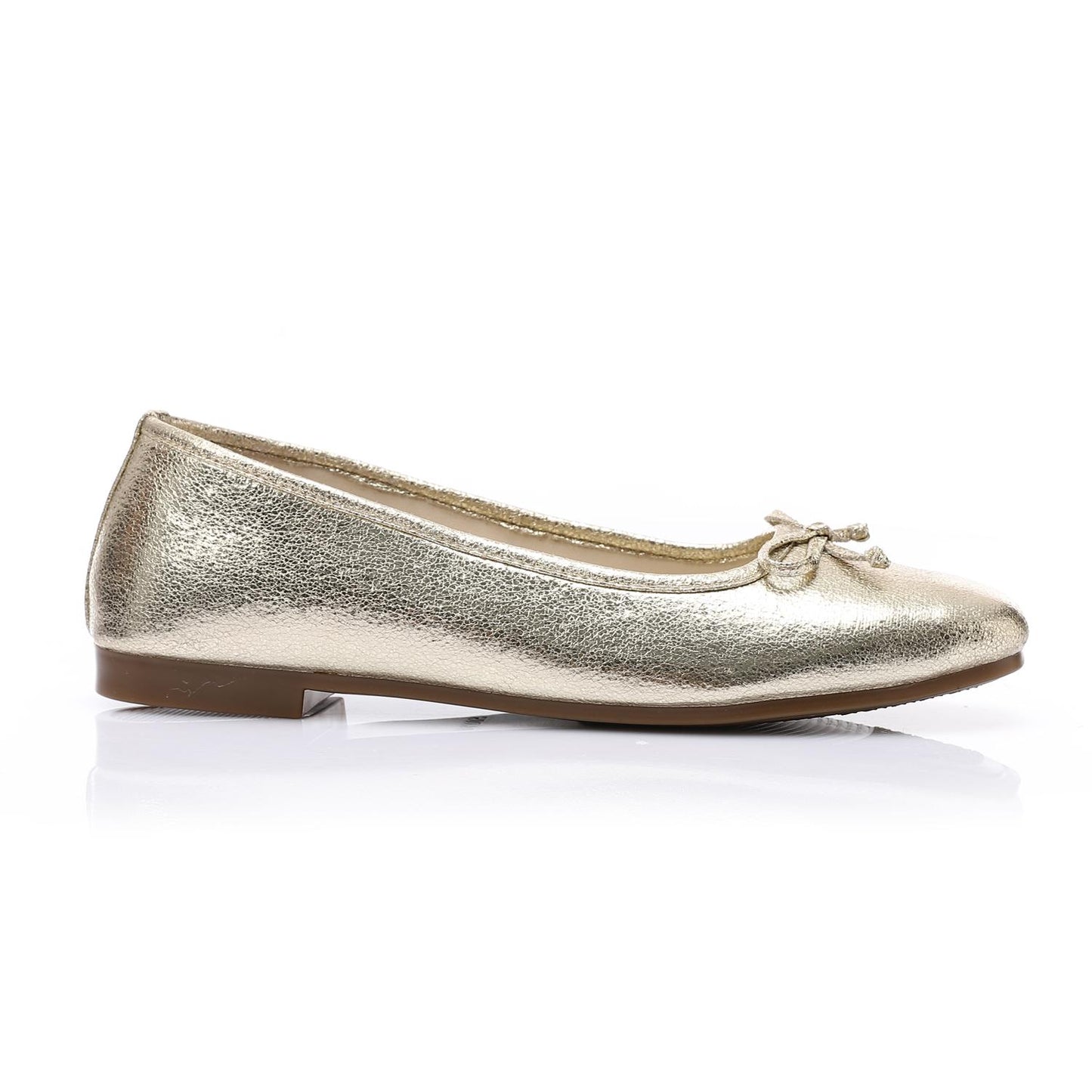 Simple Upper Bow Shiny Ballerina