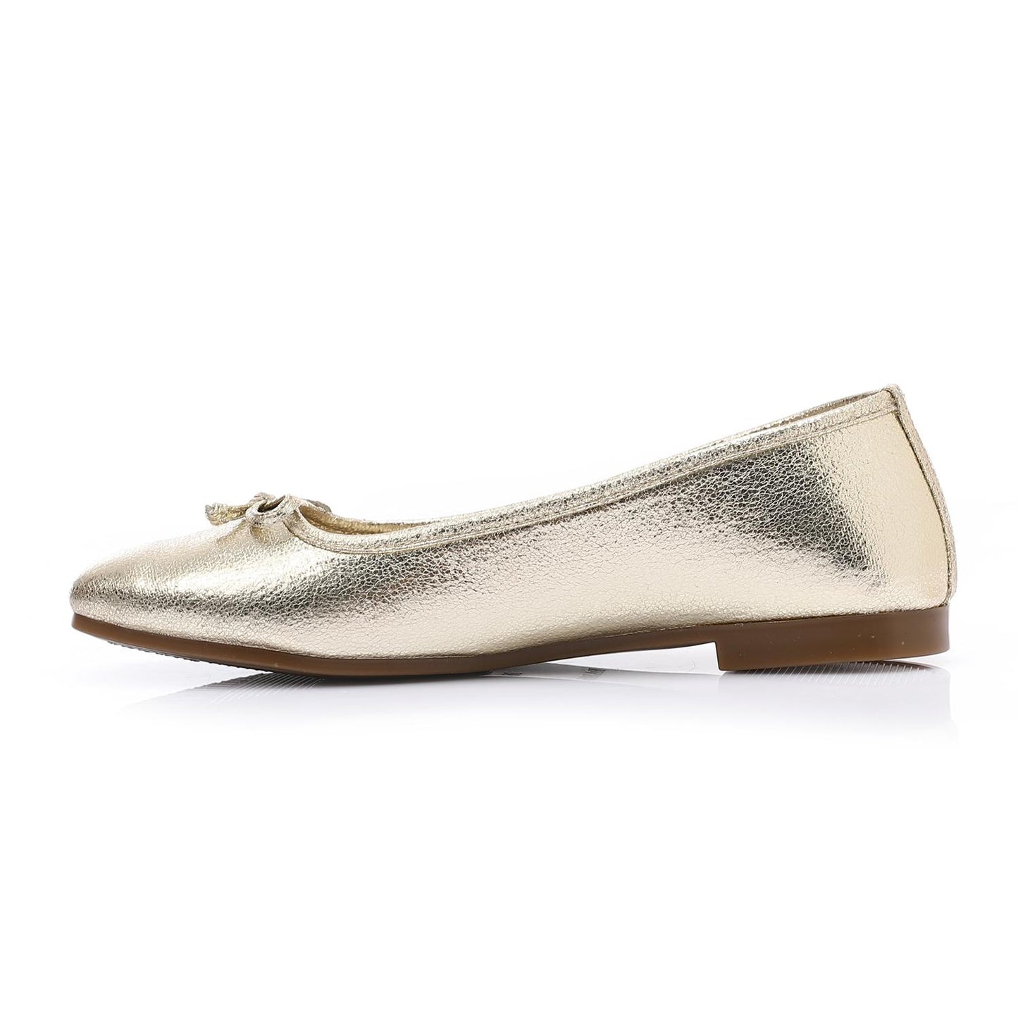 Simple Upper Bow Shiny Ballerina