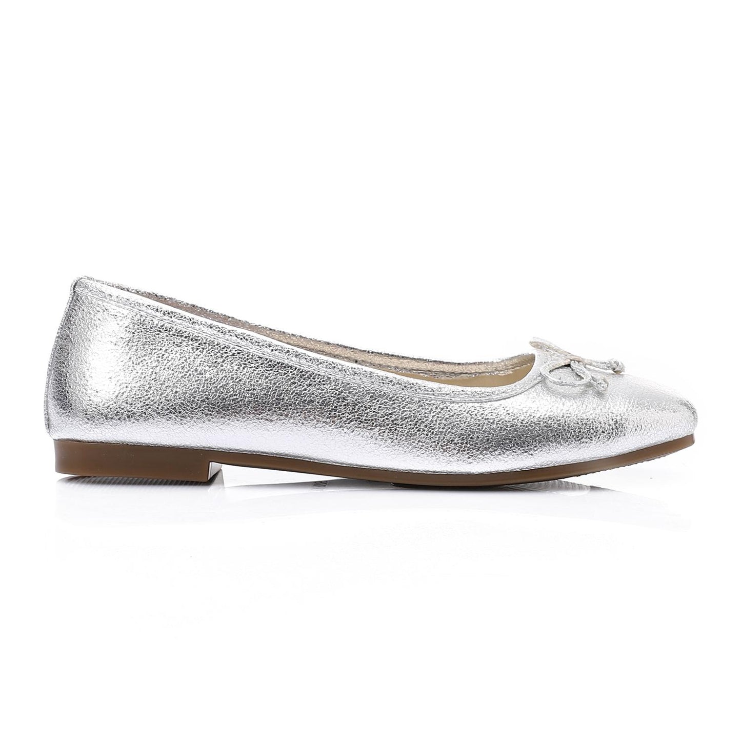 Simple Upper Bow Shiny Ballerina