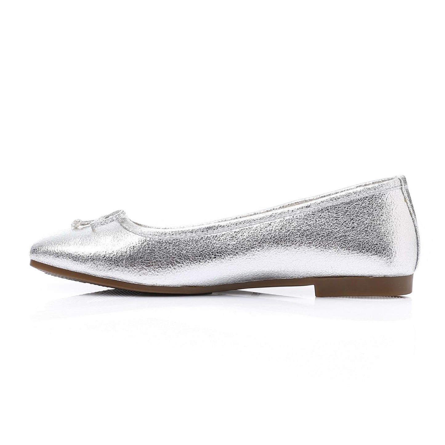 Simple Upper Bow Shiny Ballerina