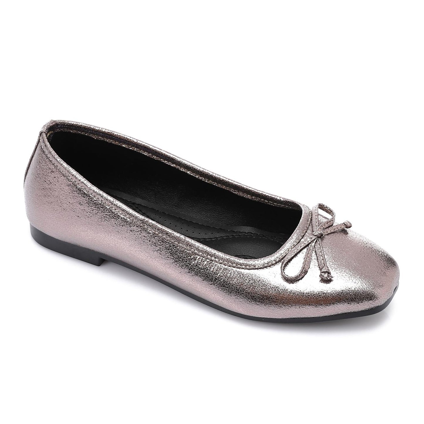 Simple Upper Bow Shiny Ballerina