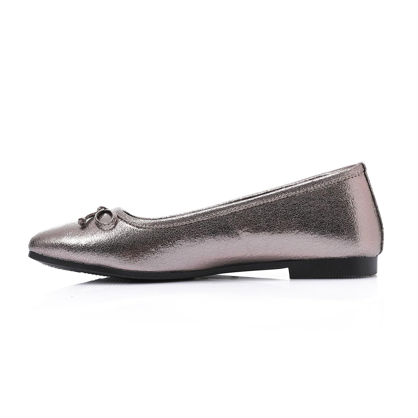 Simple Upper Bow Shiny Ballerina