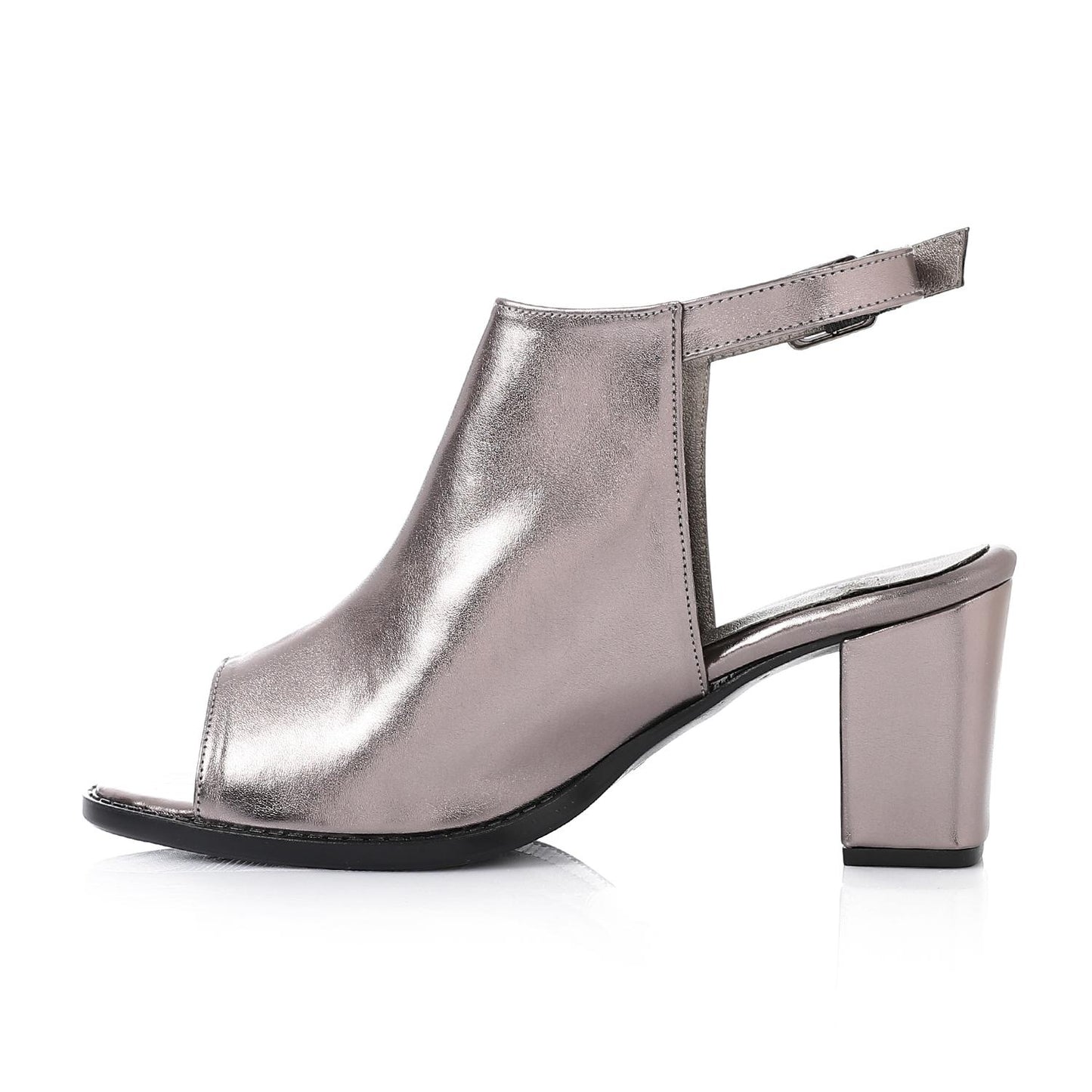 Shiny High Heel Sandal