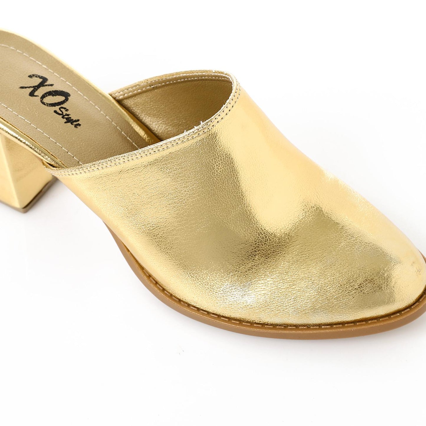 Slip-On Block Heel Sandal