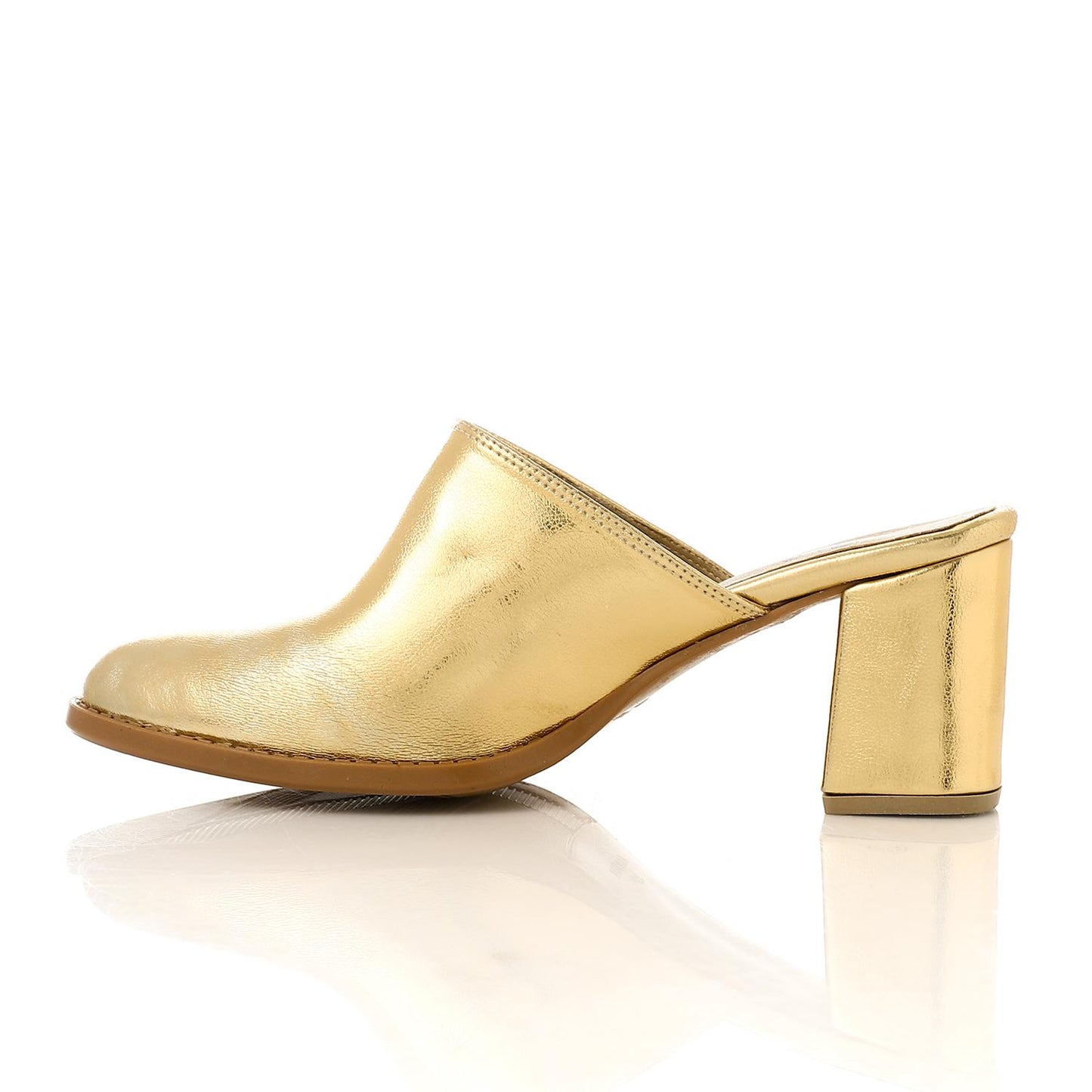 Slip-On Block Heel Sandal