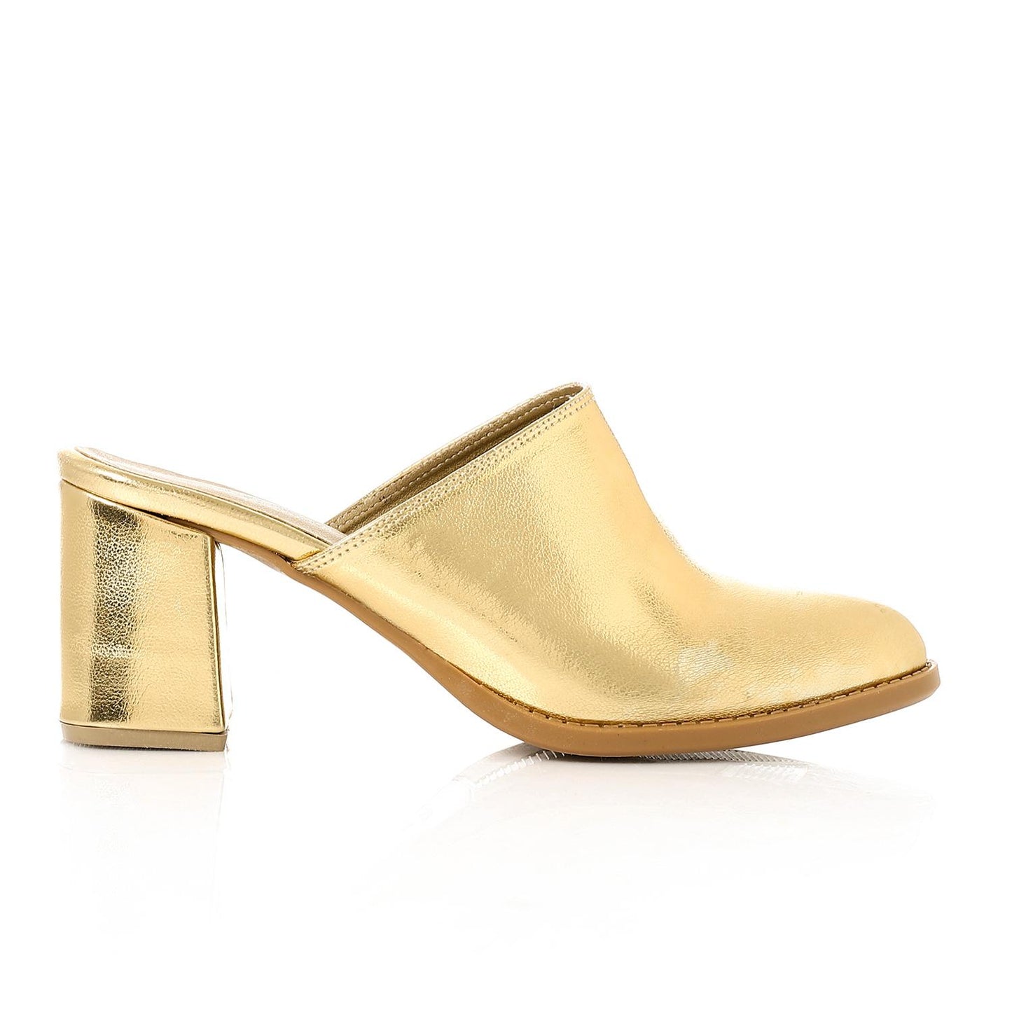 Slip-On Block Heel Sandal