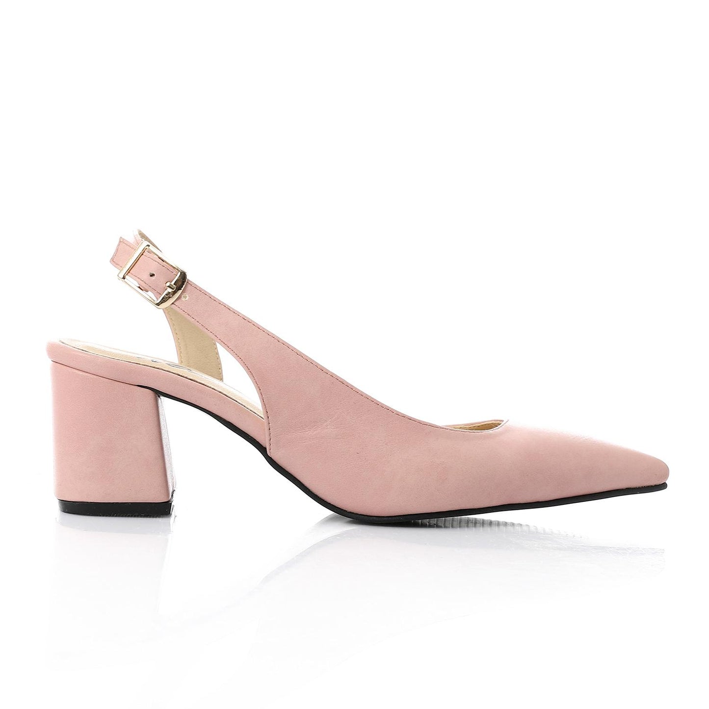 Pointed Toe Block Heels 3cm