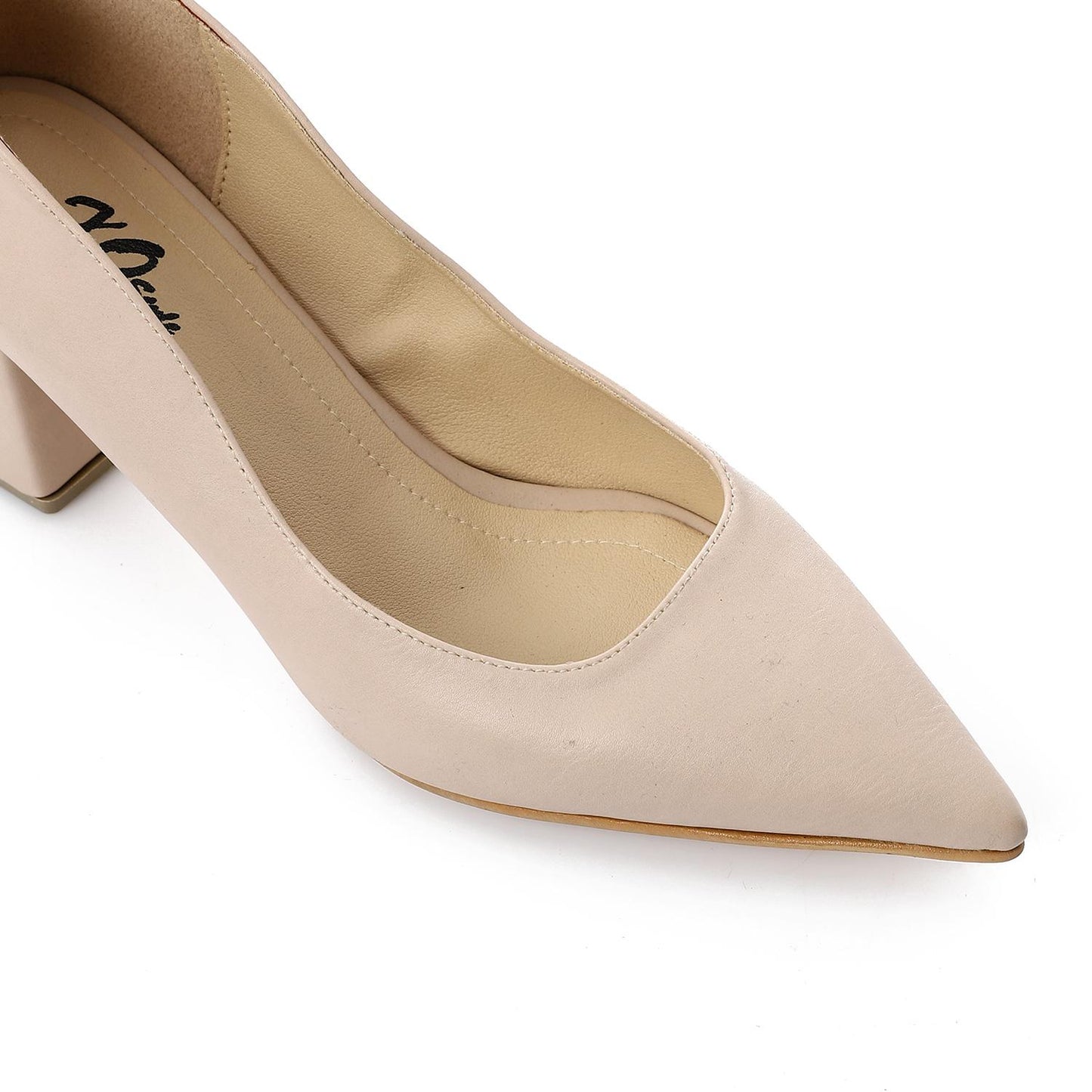 Pointed Toe Block Heels