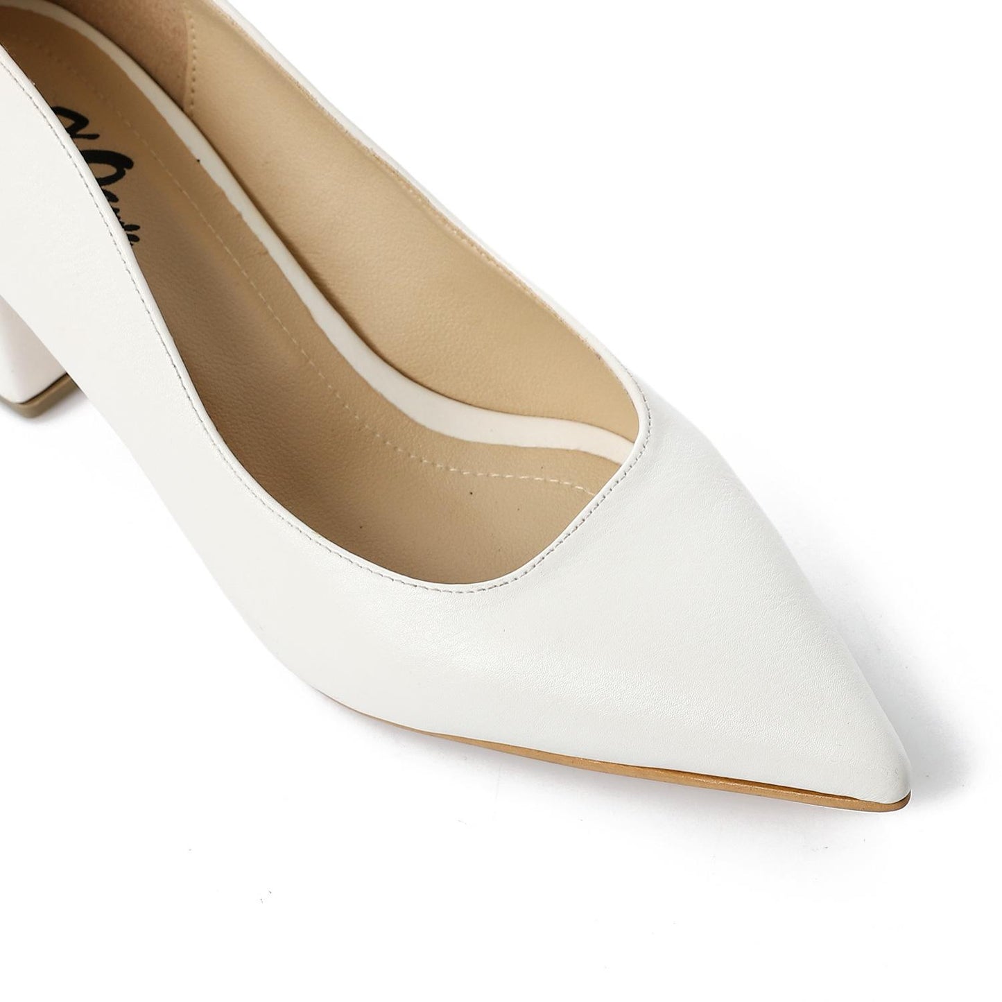 Pointed Toe Block Heels