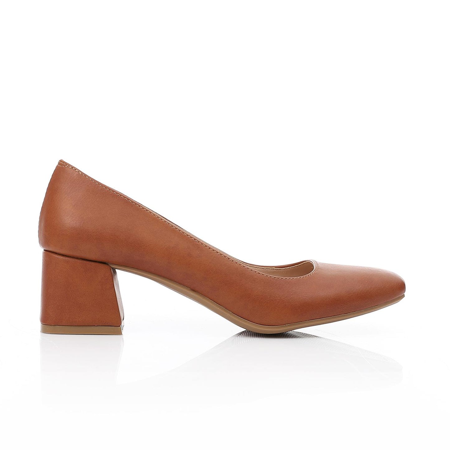 Havana Comfortable Block Heel Pumps
