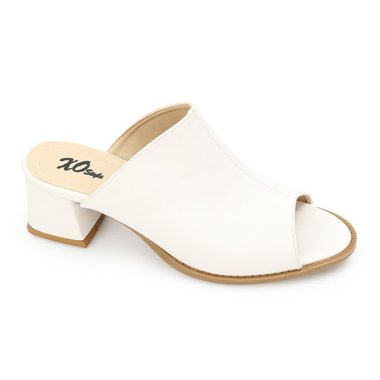 High Heel Mule Sandals Elegant Pointed Toe - 5 CM