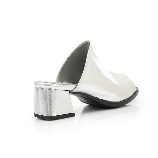 High Heel Mule Sandals Elegant Pointed Toe - 5 CM