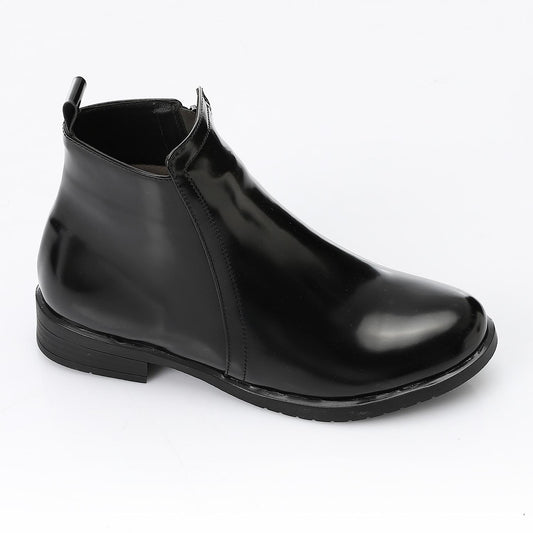 Classic Black Half Boot