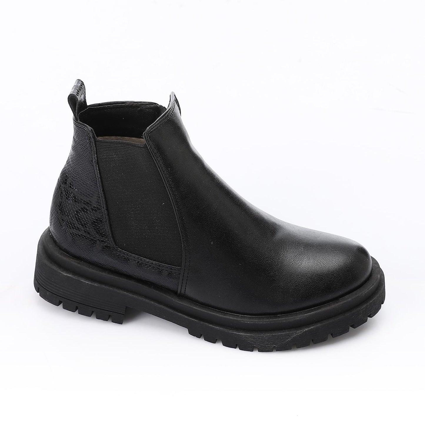 Leather Ankle Boot - 6 CM.