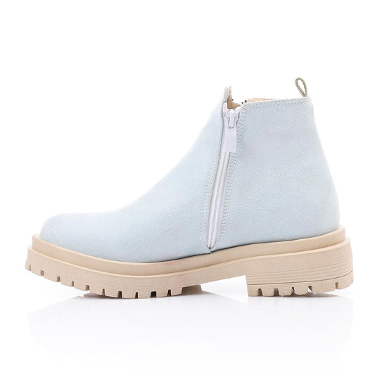 Side Zipper Ankle Boot