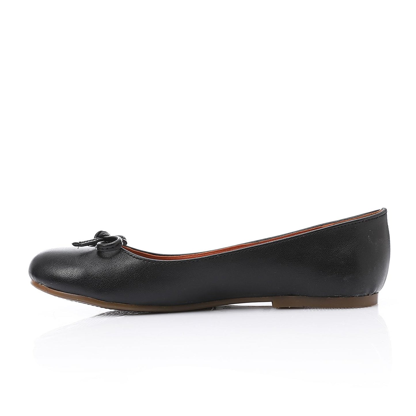 Girls Leather Soft Shoes with Bow