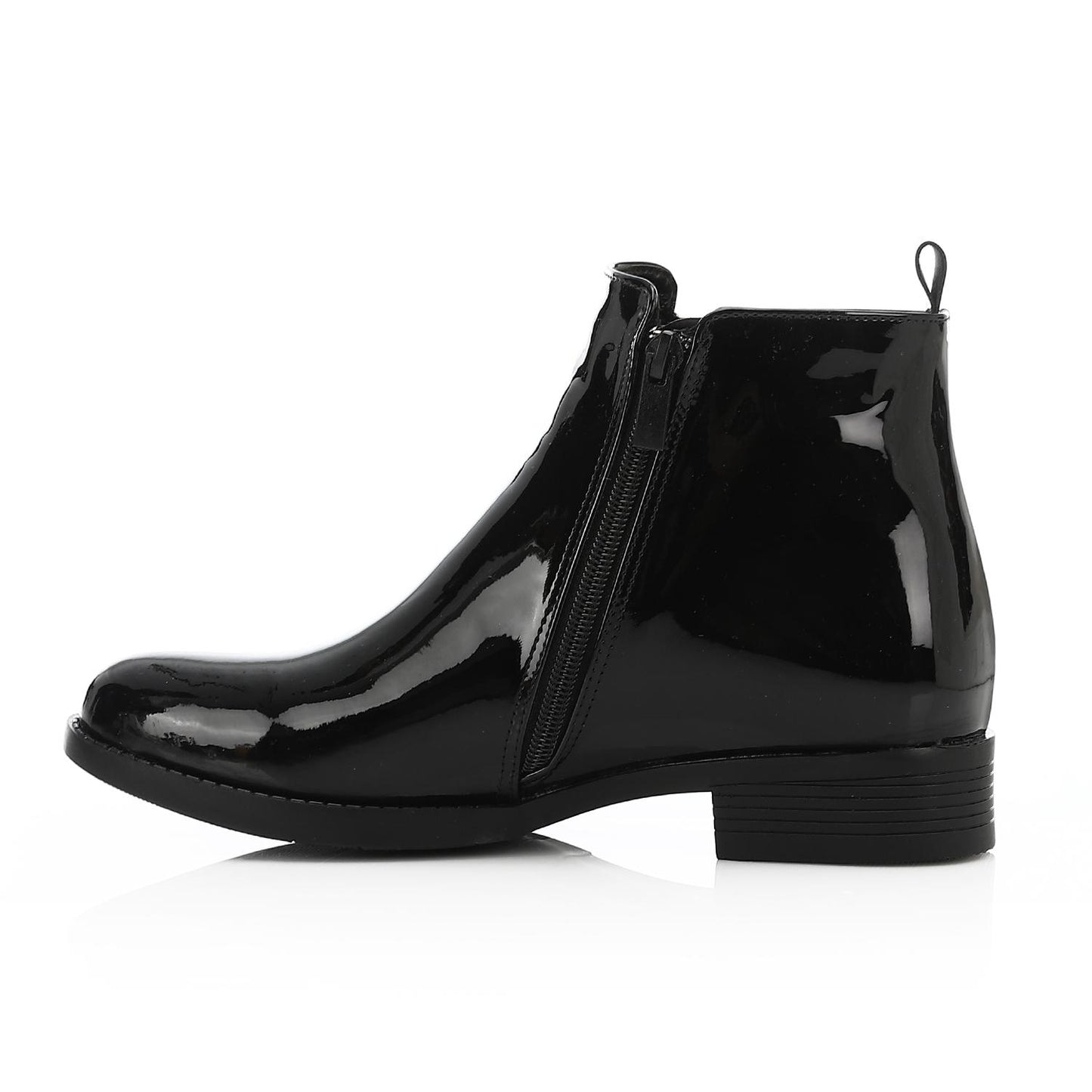 Leather Ankle Boot - 2CM.