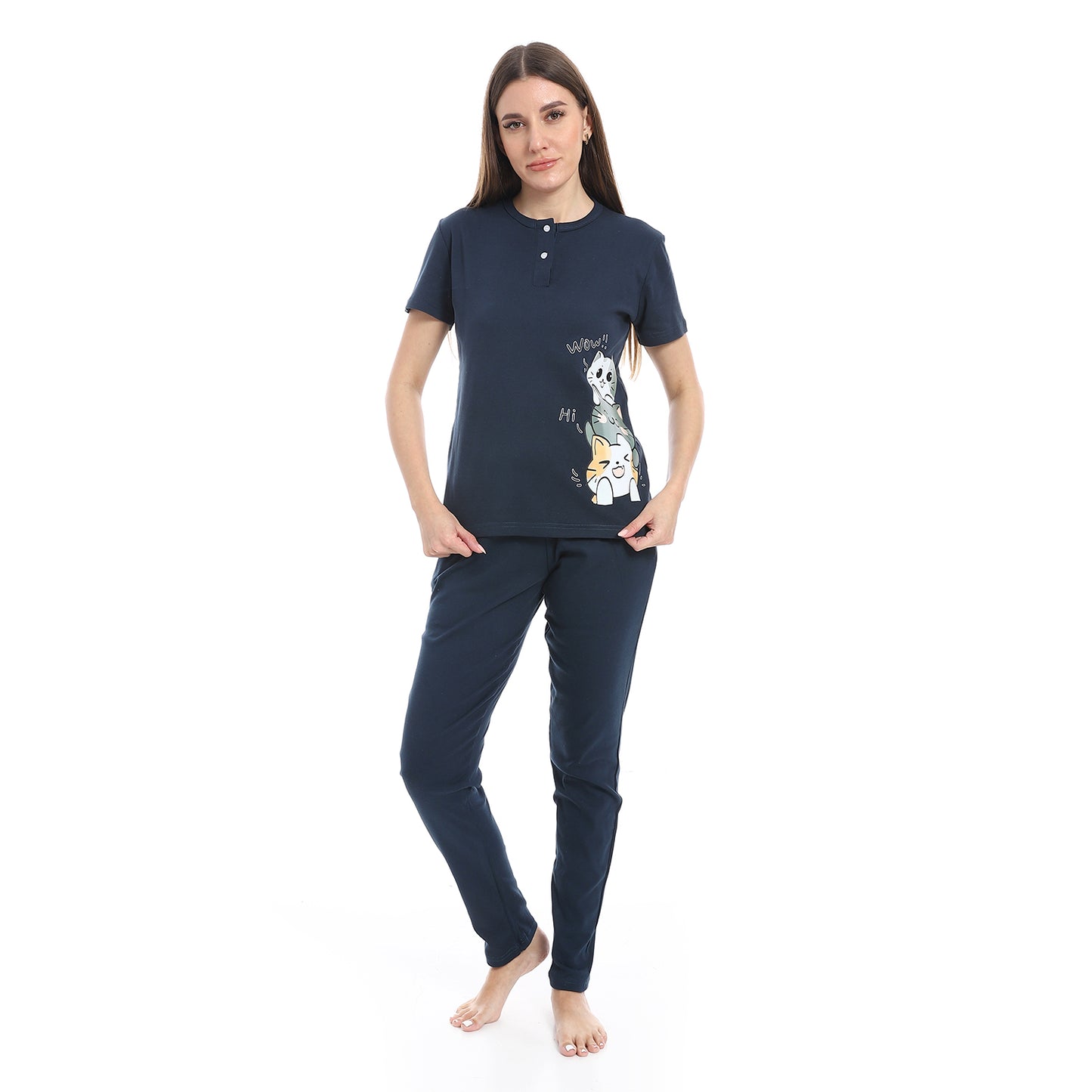 Side Printed Pajama