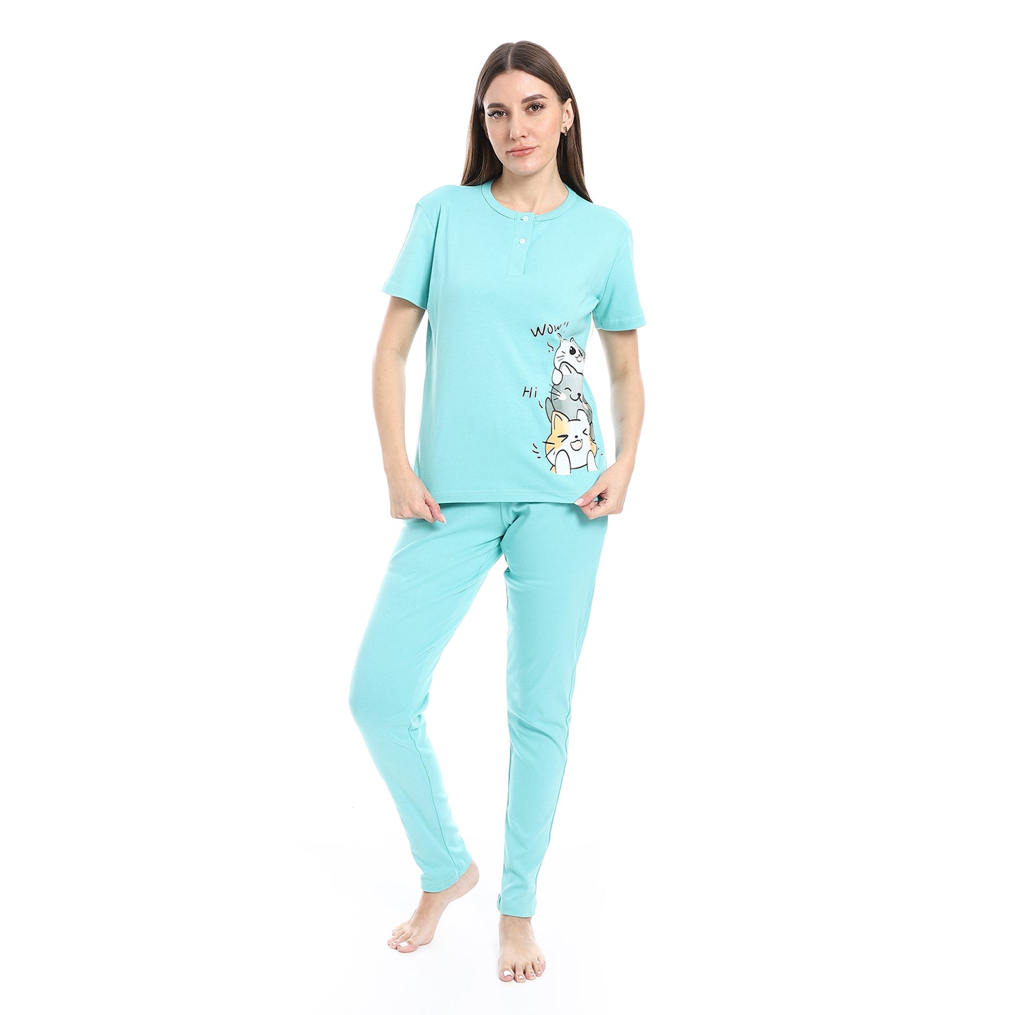 Side Printed Pajama
