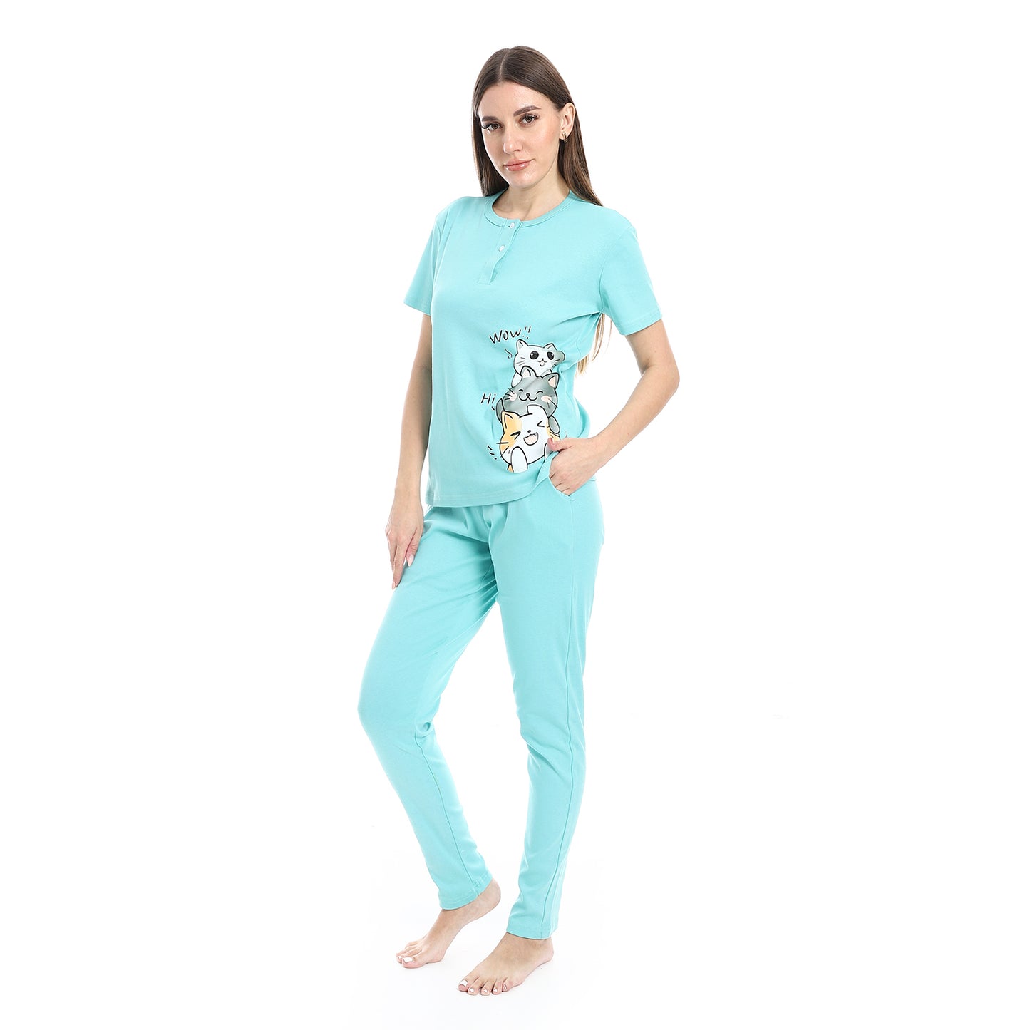 Side Printed Pajama