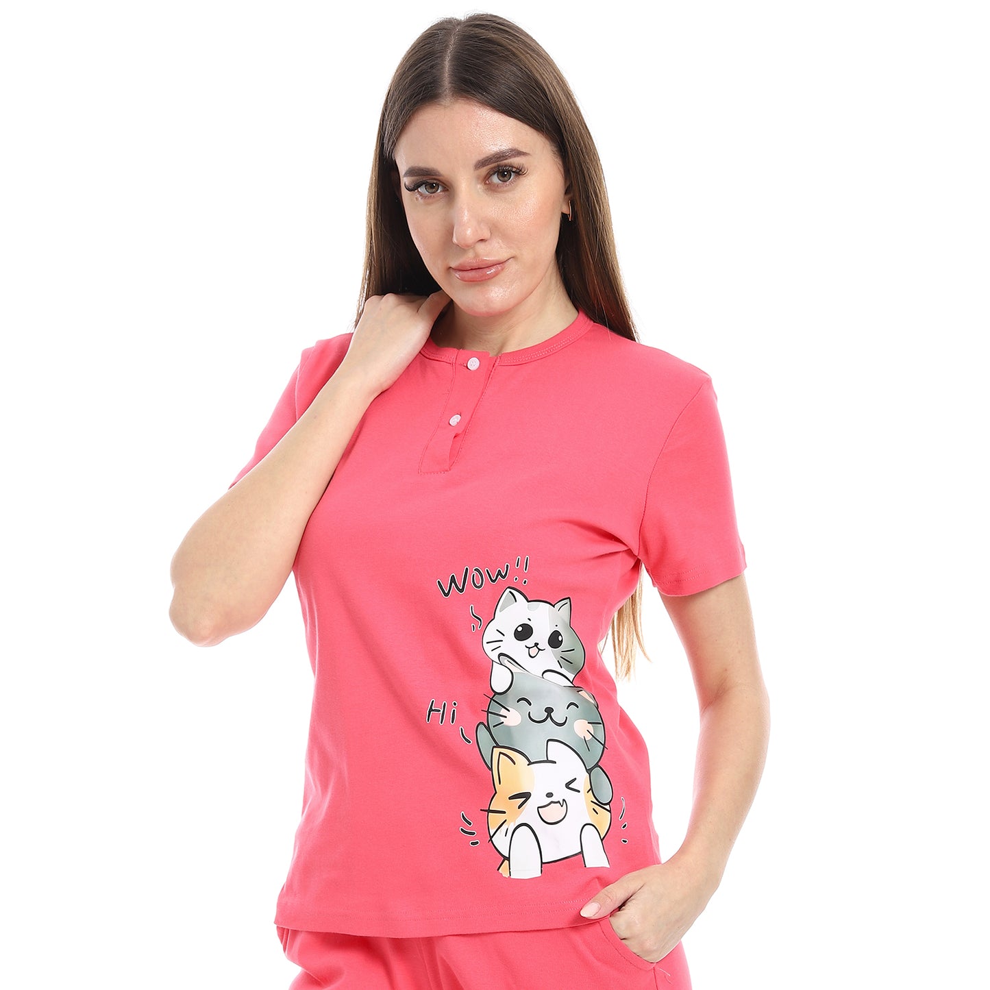 Side Printed Pajama