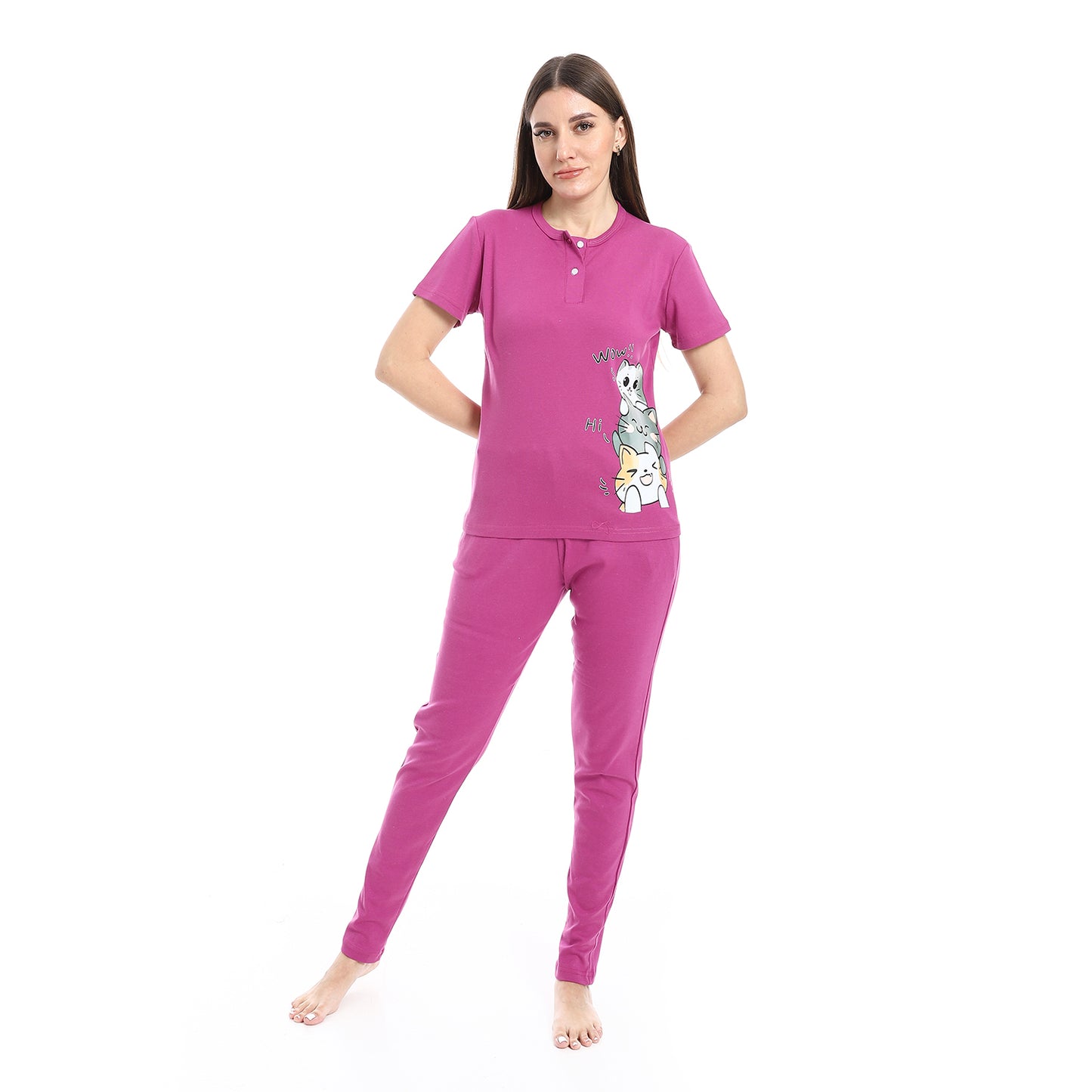 Side Printed Pajama